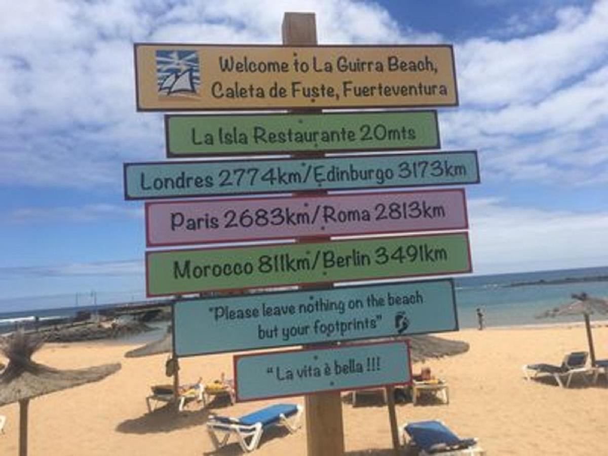 Ferienwohnung La Caleta Caleta De Fuste Exterior foto